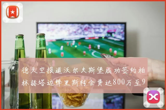 德天空报道沃尔夫斯堡成功签约柏林赫塔边锋里斯转会费达800万至900万欧元